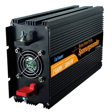 Spannungswandler Reiner Sinus Wechselrichter 12V 230V 1500W 3000W Inverter DHL 